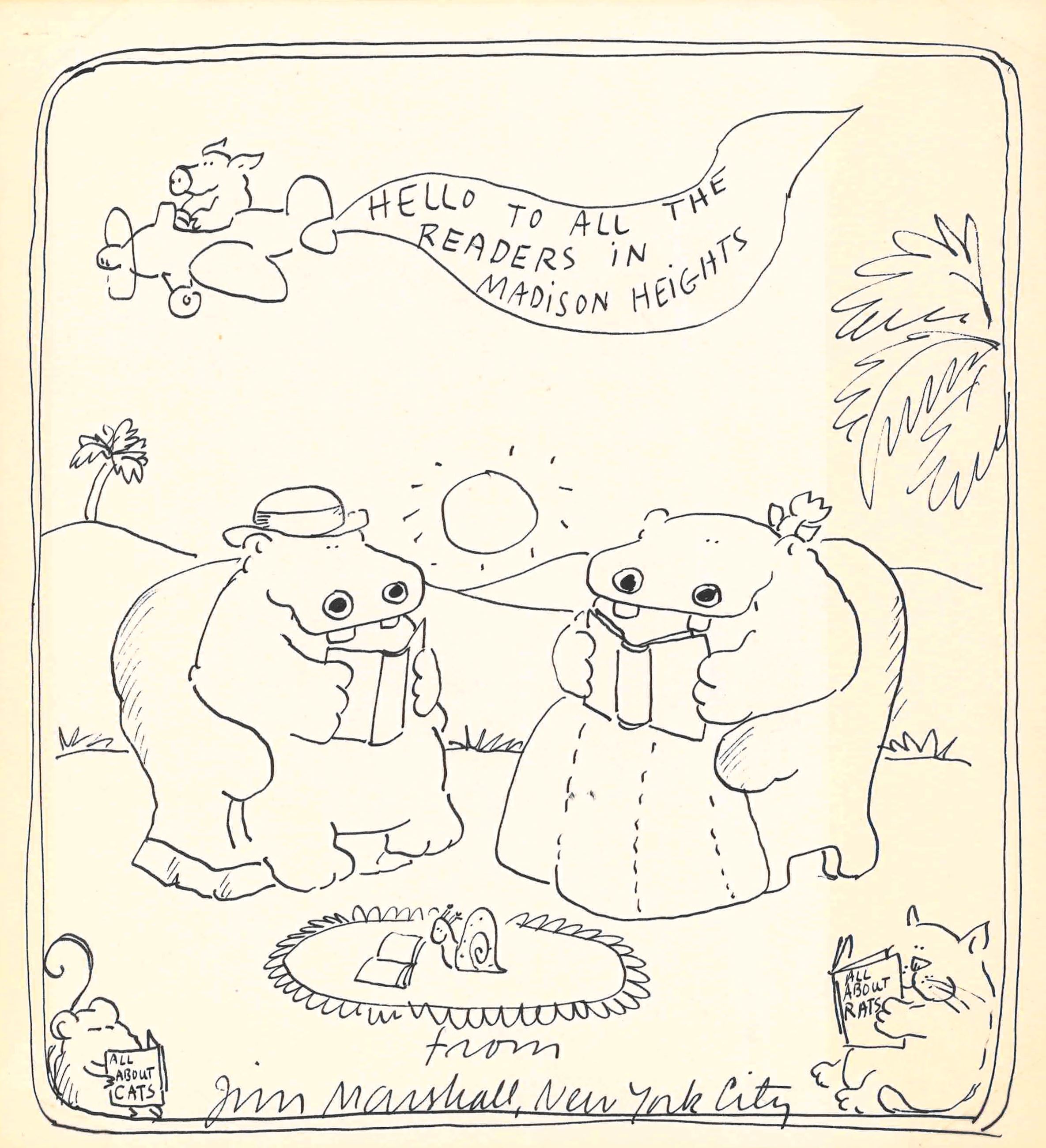 jim marshall drawing