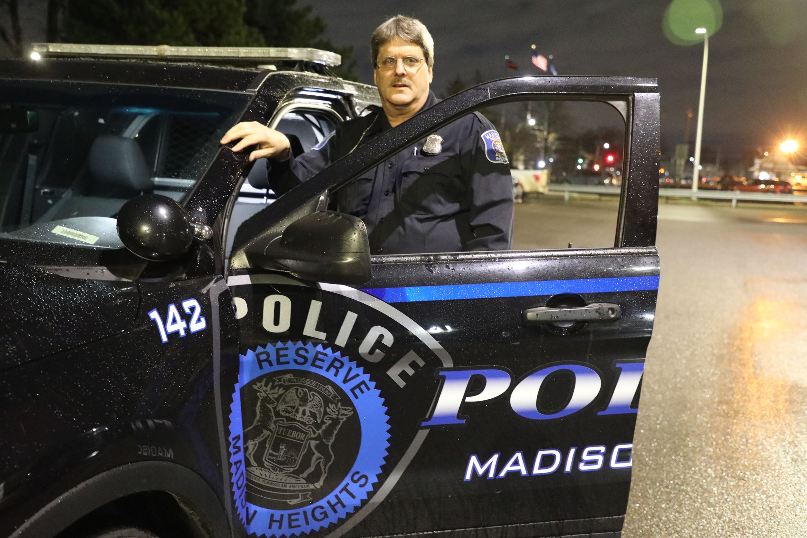 Police Reserve at Car