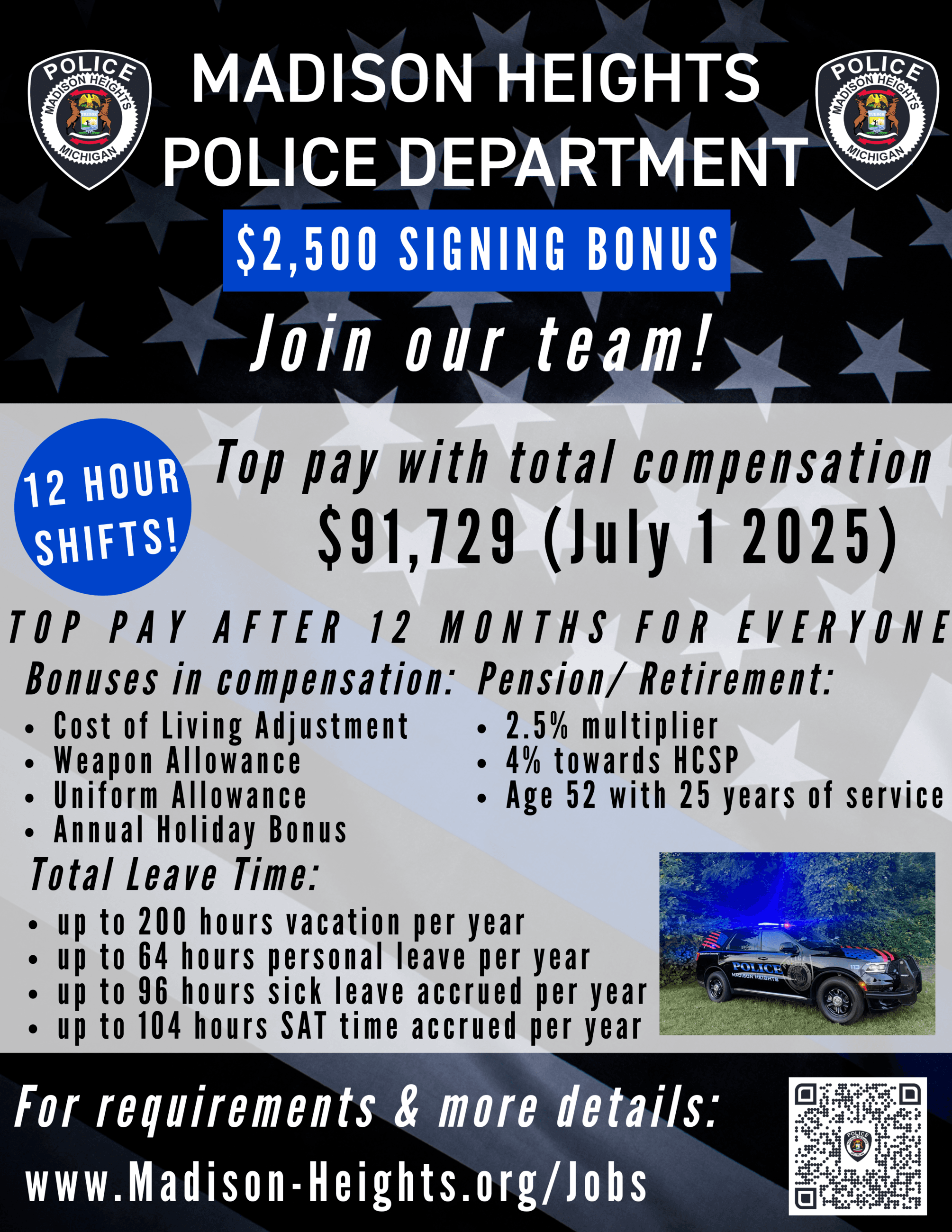 PD Recruitment Flyer